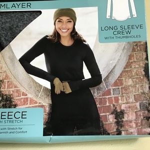Cuddl Duds long sleeve crew - NEW - still in packaging